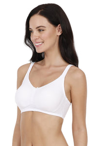 Elegant Concealer Non-Padded & Non-Wired Bra - White thumbnail 2